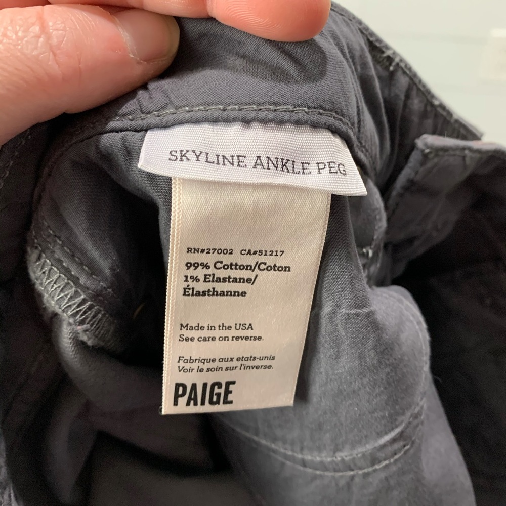 Paige Floral Ankle Jeans Size 27 - Picture 12 of 15